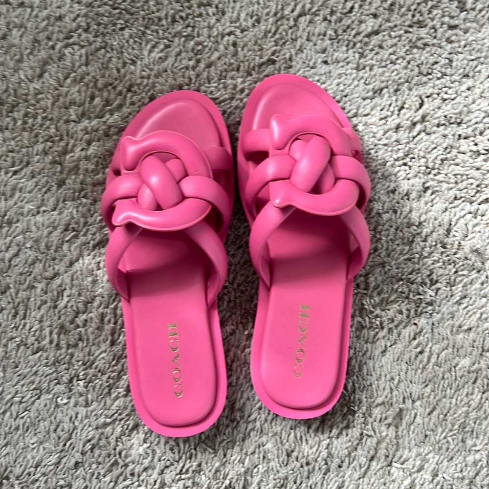 Coach sandals